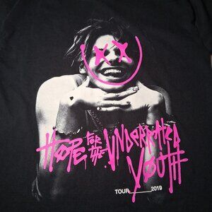 Yungblud Shirt Medium Black Graphic Hope For The Underrated Youth Tour 2019